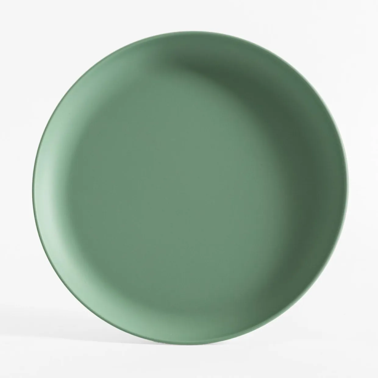 Talerz z melaminy zielony 21 cm