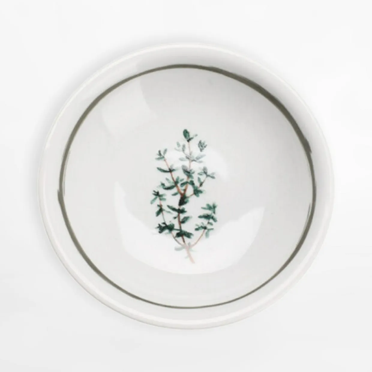 Talerzyk porcelanowy HERBS DES 10 cm MIX