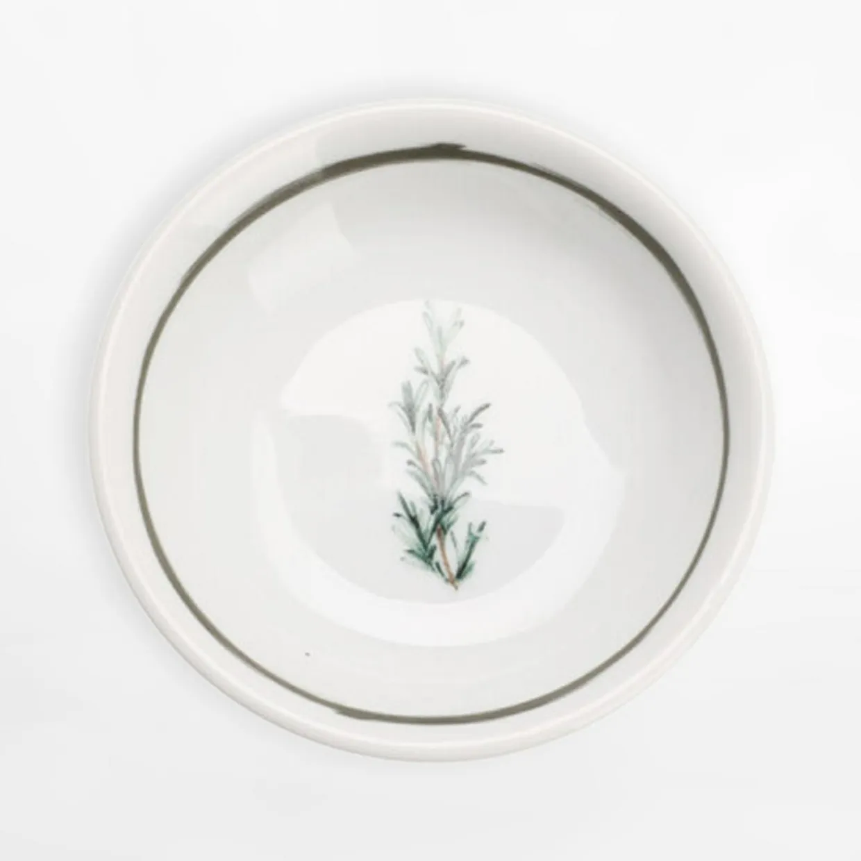 Talerzyk porcelanowy HERBS DES 10 cm MIX