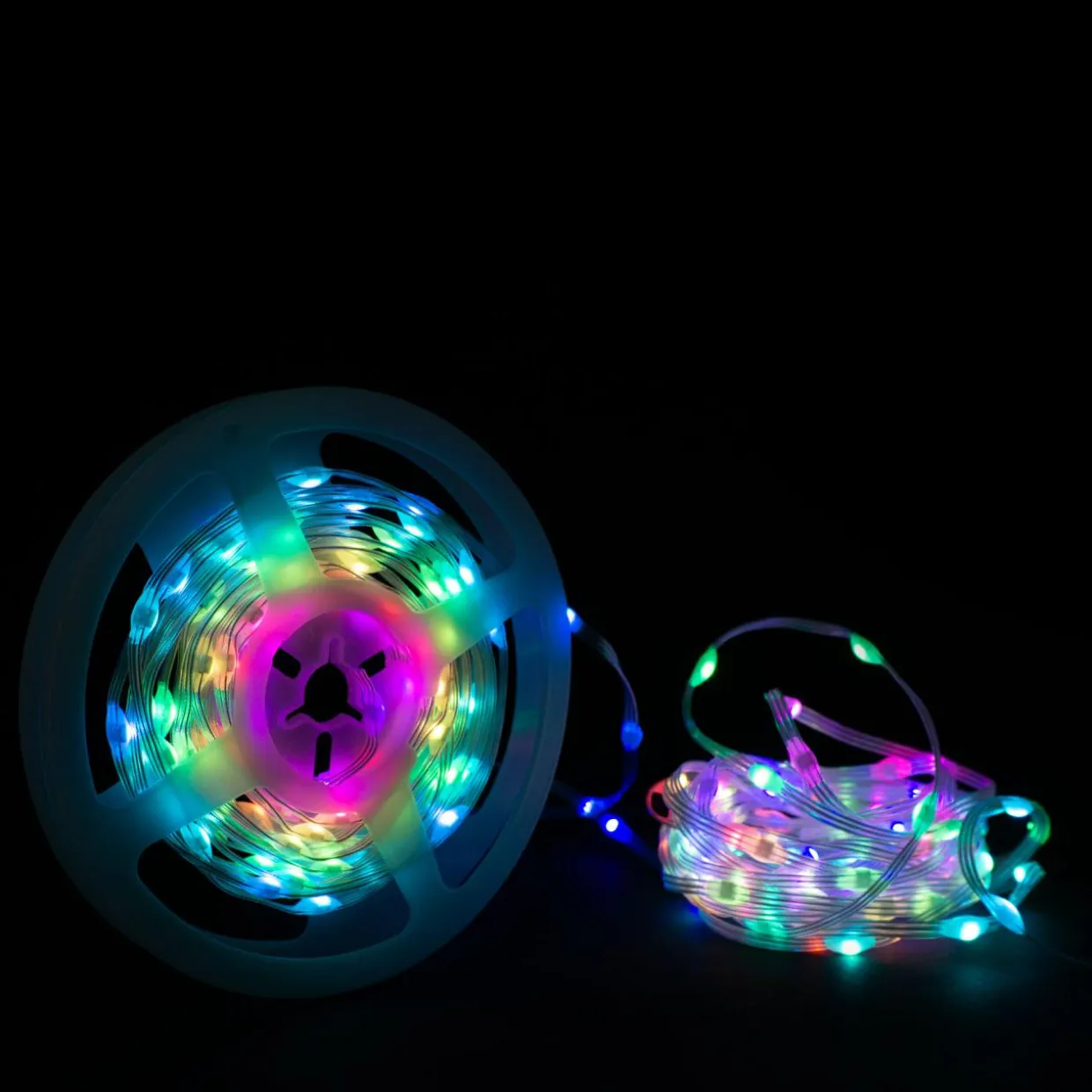 Taśma LED RGB 200 diod 10 m z pilotem MAGIC LAMPS