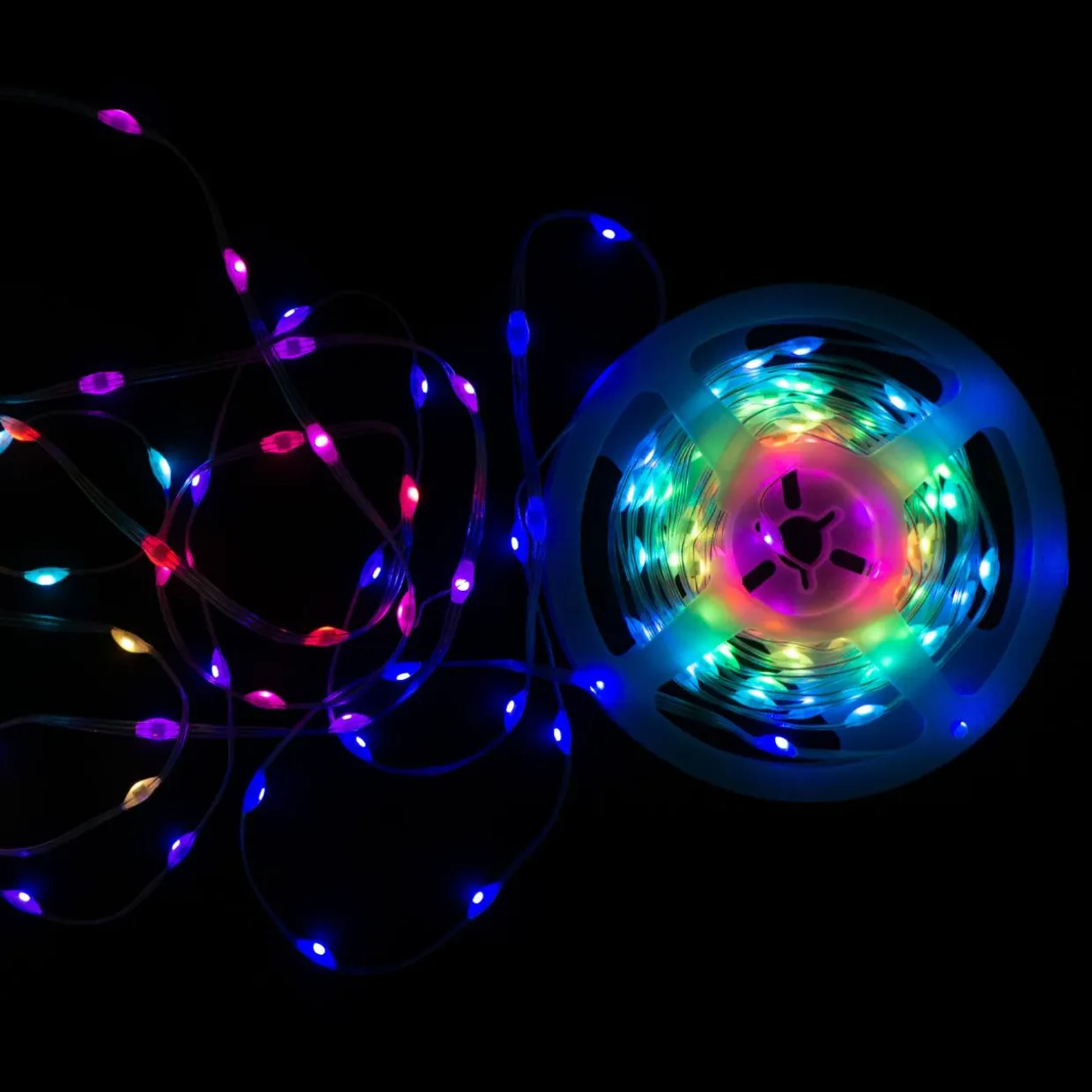 Taśma LED RGB 200 diod 10 m z pilotem MAGIC LAMPS