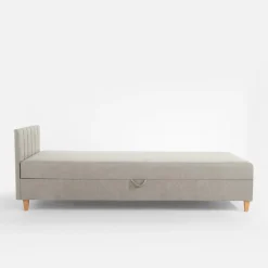 Tapczan beżowy z pojemnikiem JAŚ 90x200