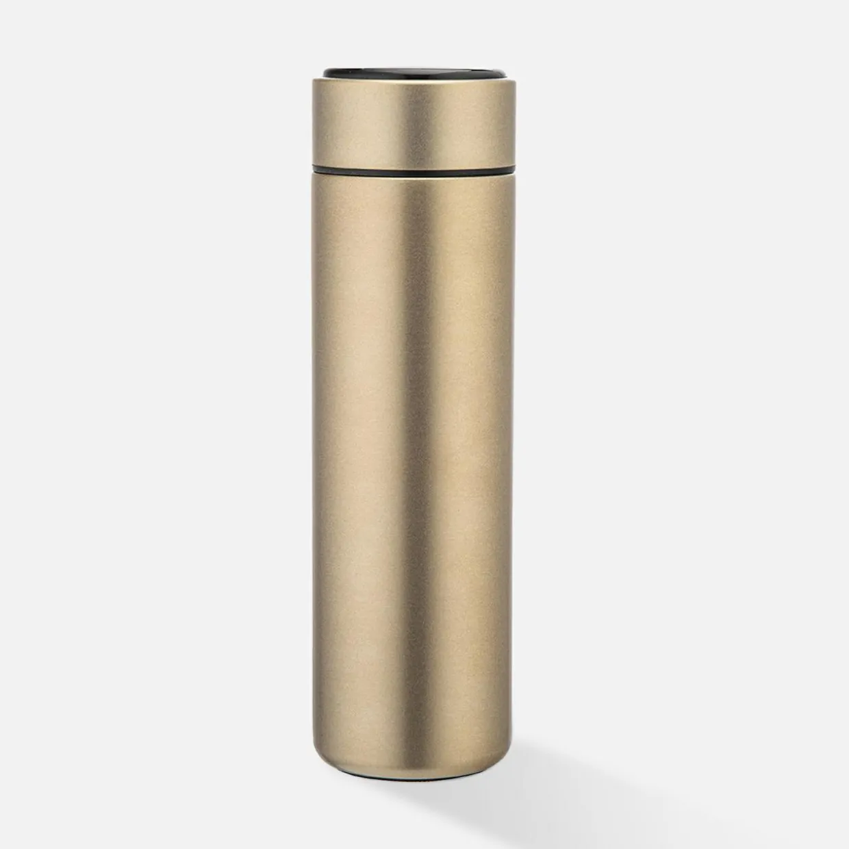 Termos z wyświetlaczem LED złoty 500 ml