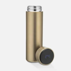 Termos z wyświetlaczem LED złoty 500 ml