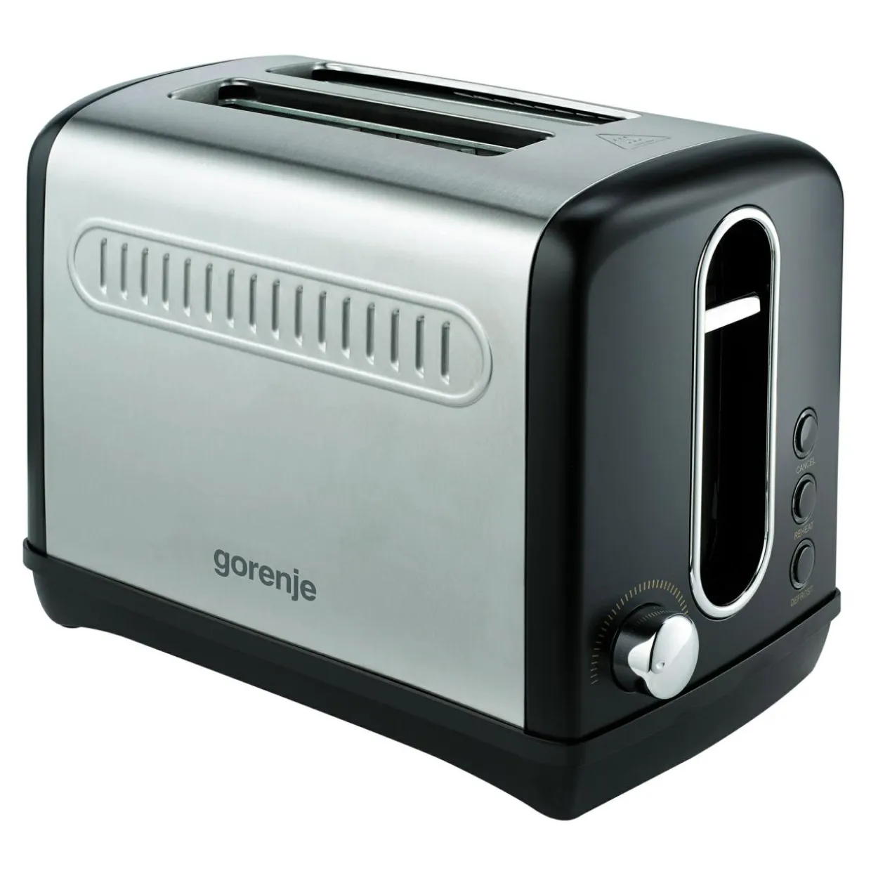 Toster GORENJE CLASSICO czarno-srebrny T1100CLBK