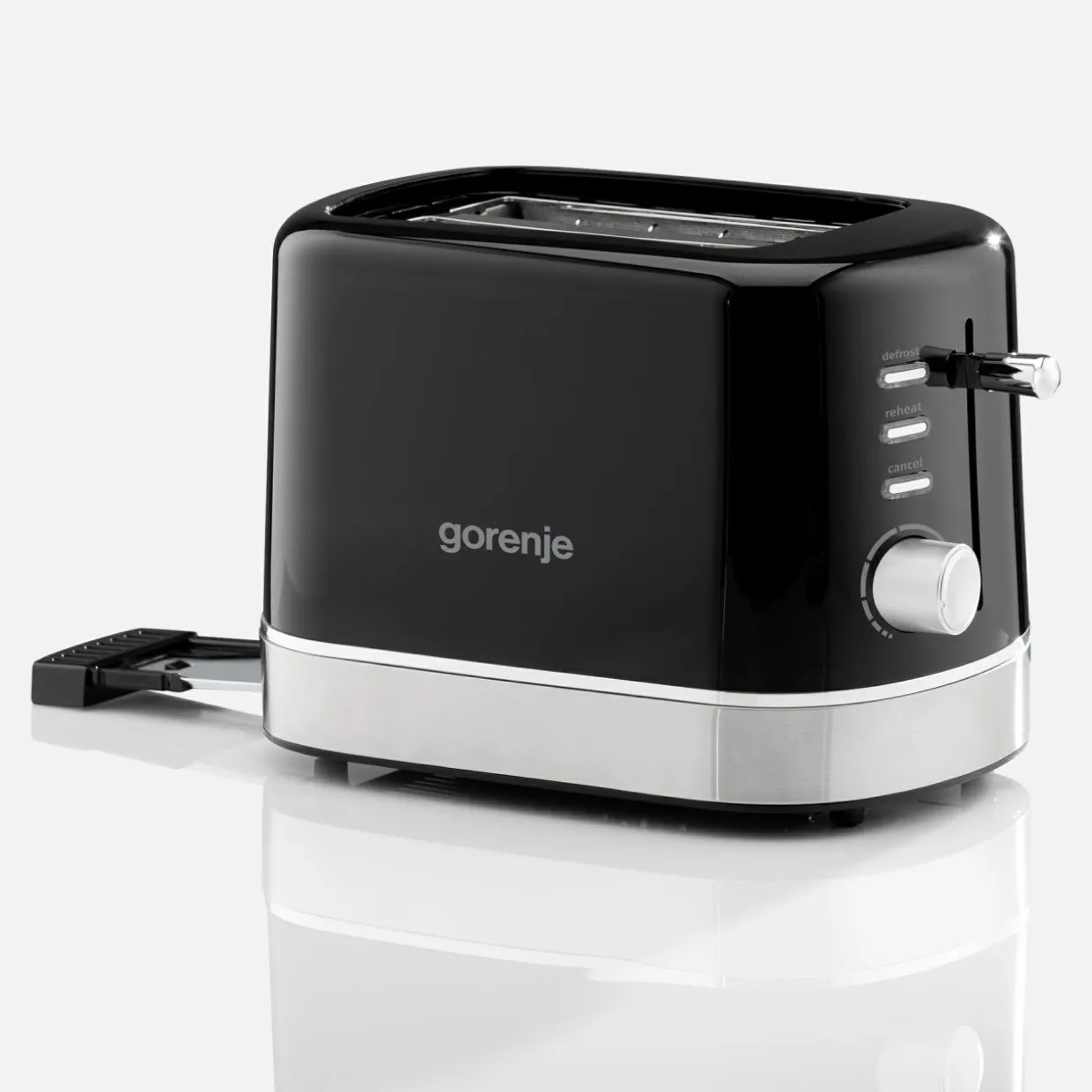 Toster GORENJE czarno-srebrny T800DB