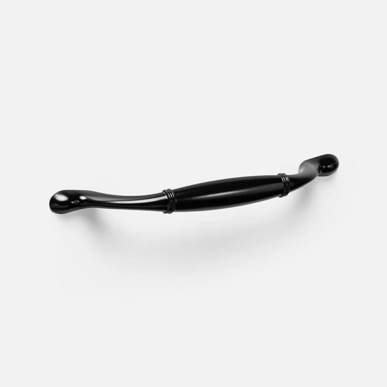Uchwyt PORTO AUR49 16,9 cm czarny mat