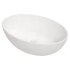 Umywalka ceramiczna nablatowa biała ALPINIA 45,5 cm