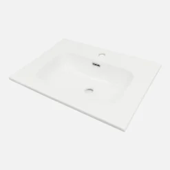 Umywalka ceramiczna wpuszczana w blat TUBO 60 cm