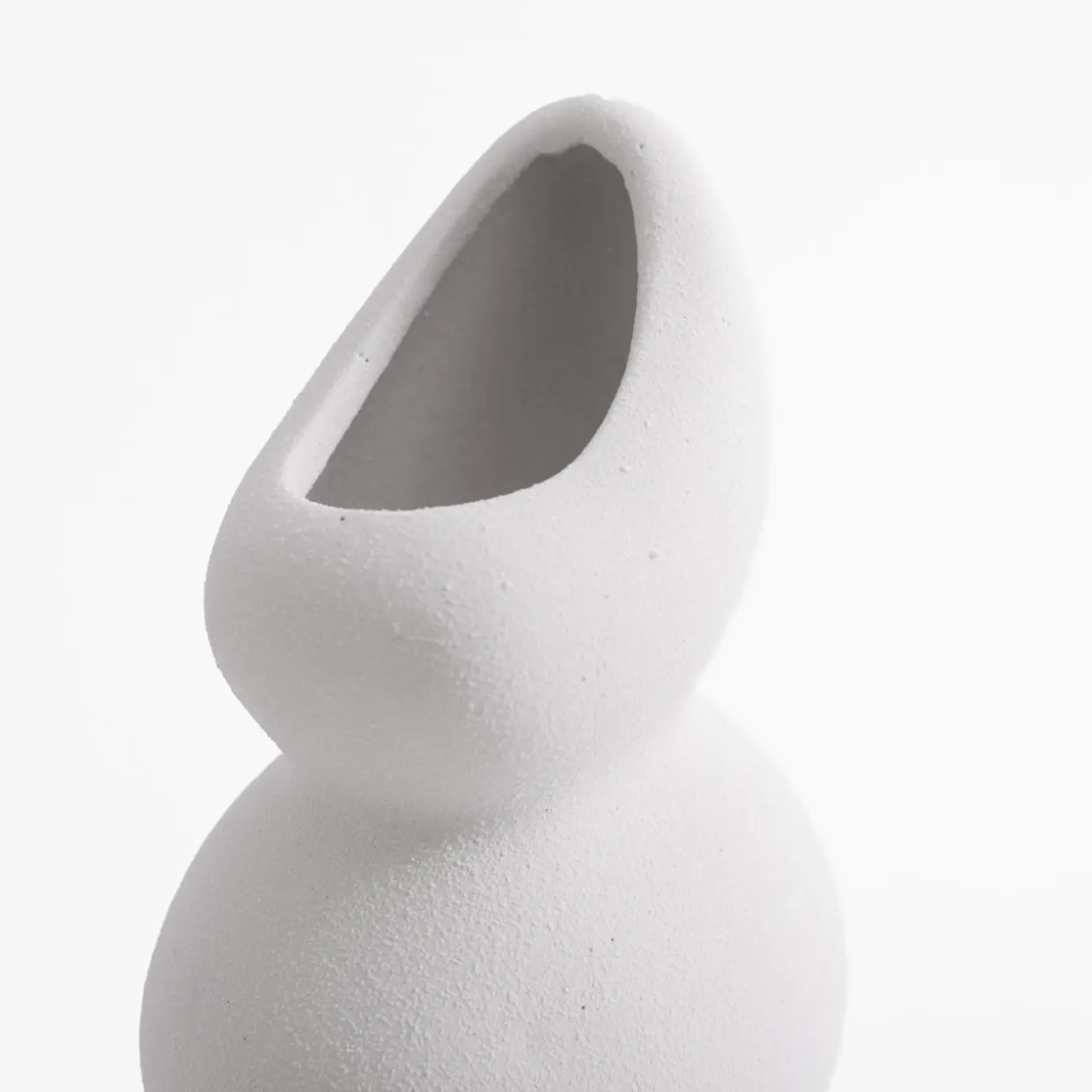 Wazon bałwanek biały 24,2 cm