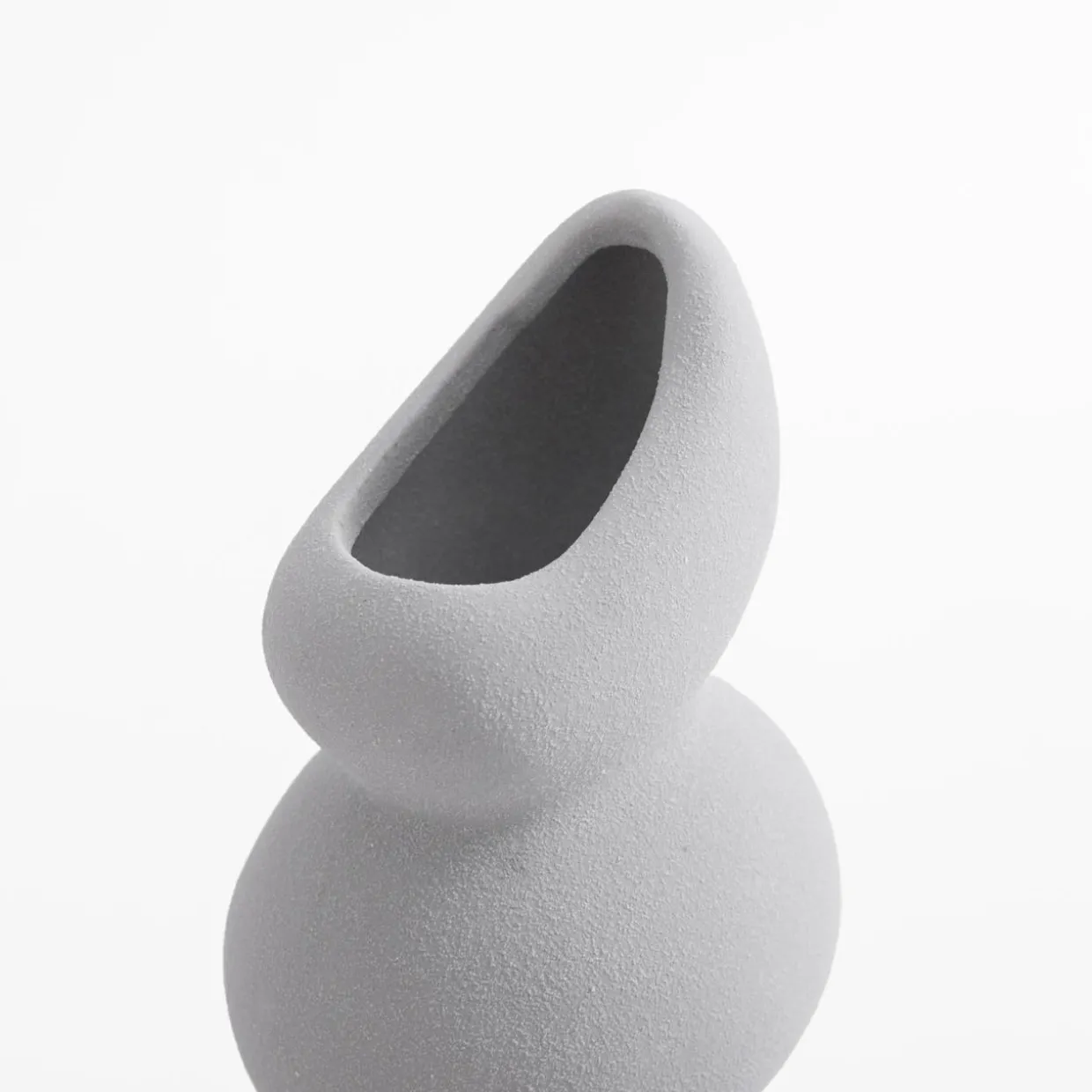 Wazon bałwanek szary 24,2 cm