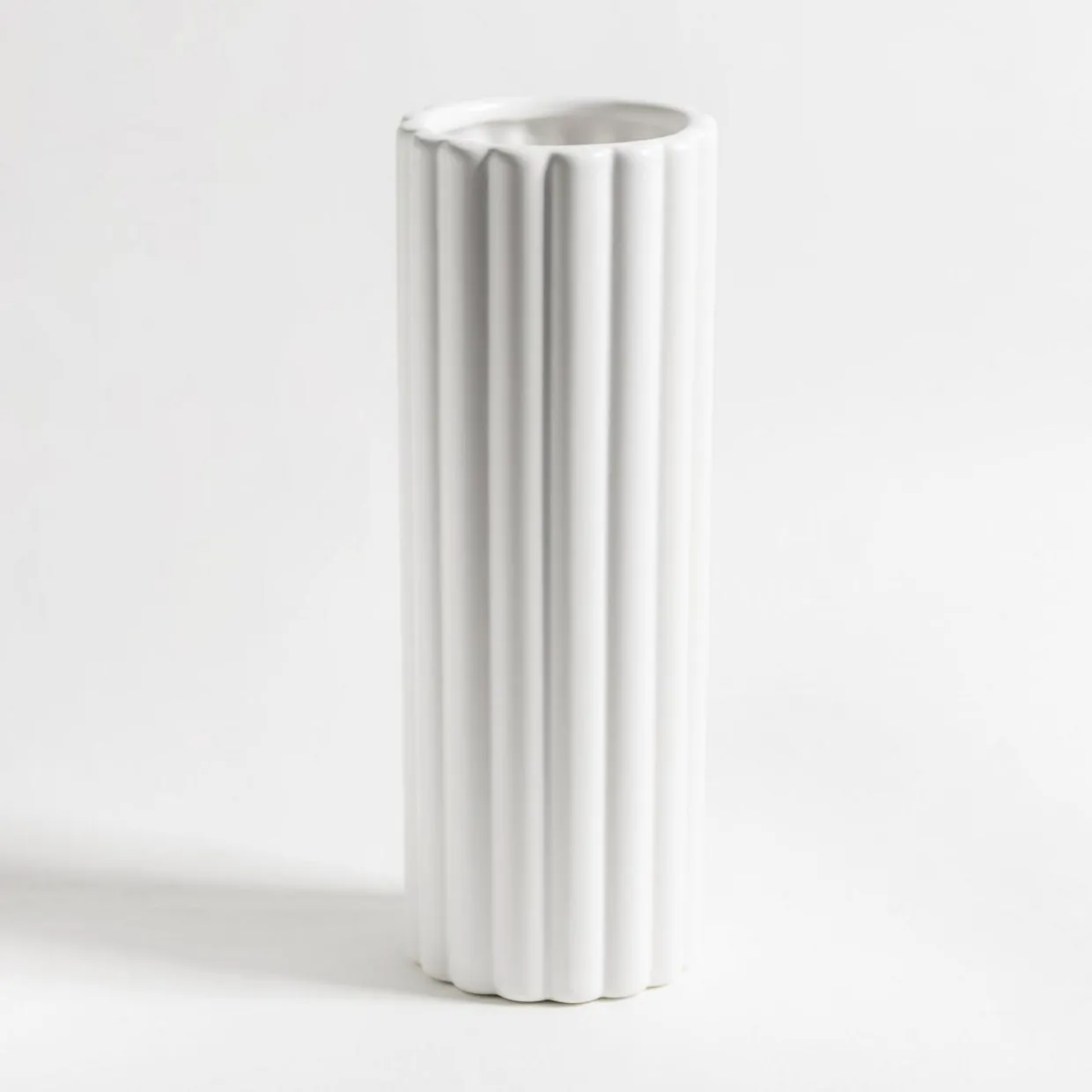 Wazon biały 25 cm