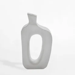 Wazon biały z dziurką 29 cm