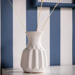 Wazon ceramiczny biały 12 cm