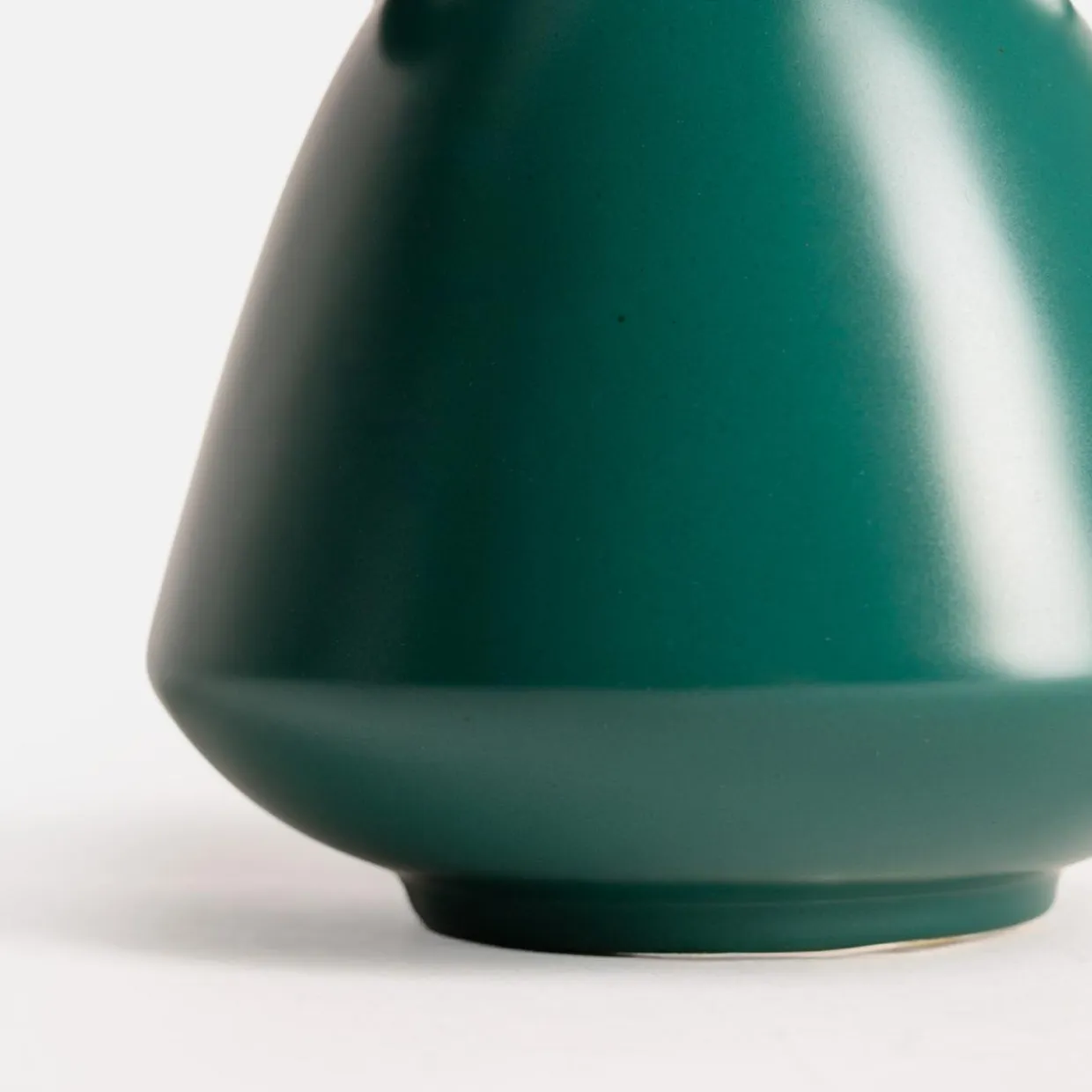 Wazon ceramiczny zielony 20 cm