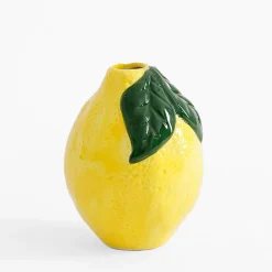 Wazon dekoracyjny wzór cytryny 11 cm