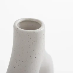 Wazon geometryczny biały 20 cm