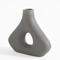 Wazon geometryczny szary 20 cm