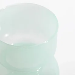 Wazon geometryczny zielony 18 cm