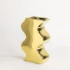 Wazon geometryczny złoty 20 cm