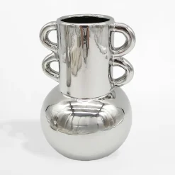 Wazon klasyczny srebrny 17,8 cm