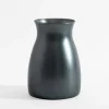 Wazon metaliczny szary SIGNE 20 cm