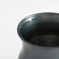 Wazon metaliczny szary SIGNE 20 cm