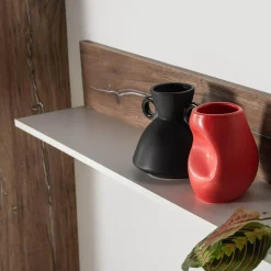 Wazon nowoczesny czerwony 15 cm