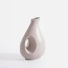 Wazon nowoczesny szary 20 cm