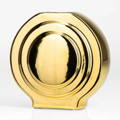 Wazon nowoczesny złoty 15 cm