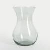 Wazon transparentny szary ASTA 18 cm