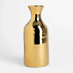 Wazon złoty BUTELKA 20 cm