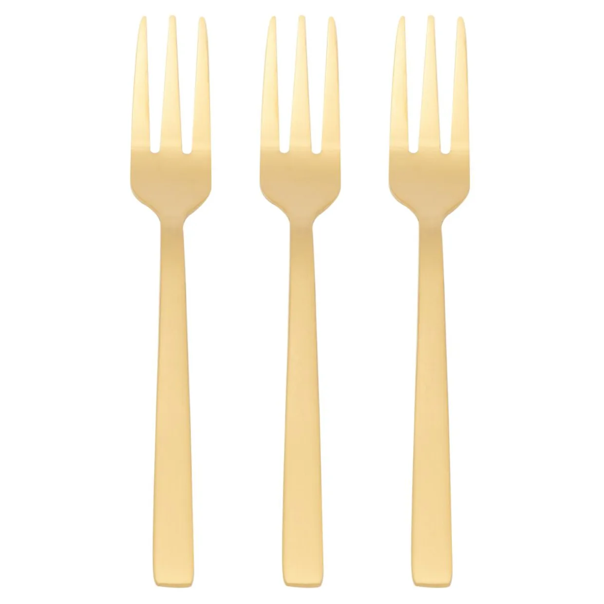 Widelczyk do ciasta PIANO GOLD, kpl 3 szt.