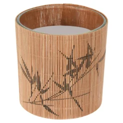 Świeca w bambusowej osłonce 8 cm