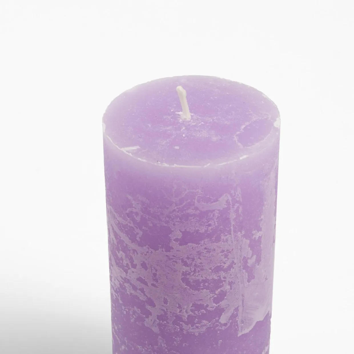 Świeca walec LAVENDER 6,5x14 cm