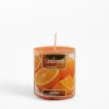 Świeca walec ORANGE 5x5 cm