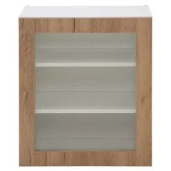 Witryna BASIC PLUS BP/G60W dąb craft złoty