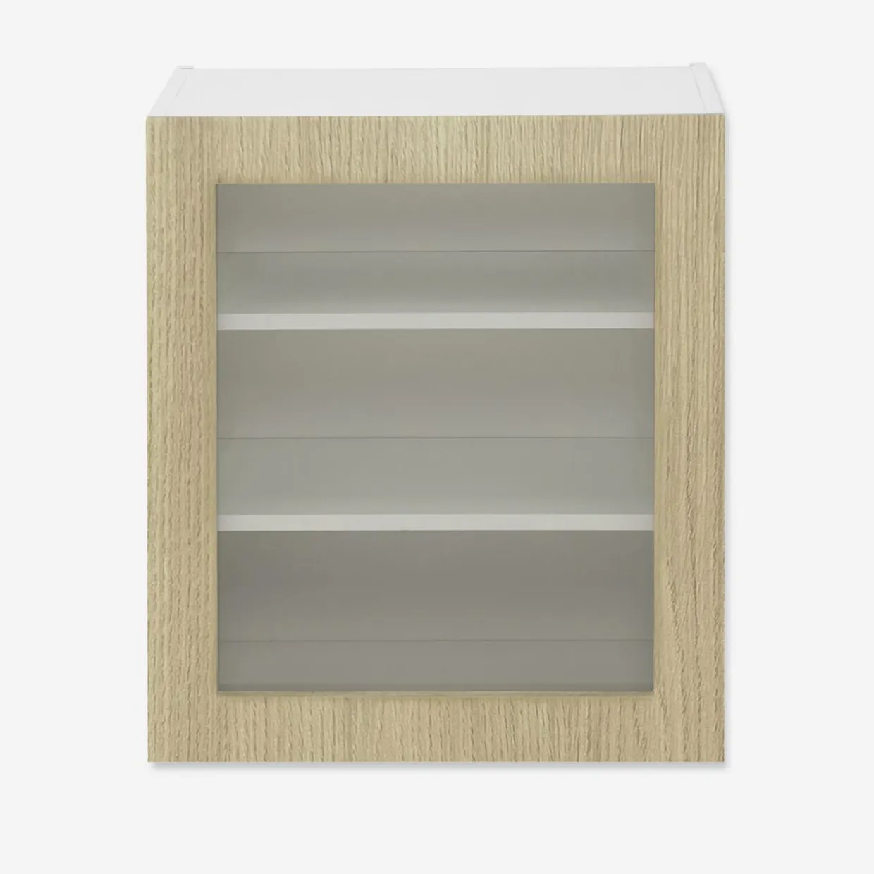 Witryna BASIC PLUS BP/G60W sand barbera oak