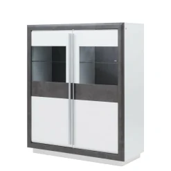 Witryna CANNE NEW 2DS CQNV622B z oświetleniem