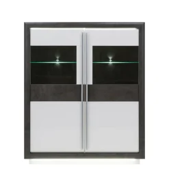Witryna CANNE NEW 2DS CQNV622B z oświetleniem