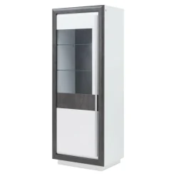Witryna CANNE NEW 1DS CQNV712LB z oświetleniem