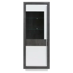 Witryna CANNE NEW 1DS CQNV712LB z oświetleniem