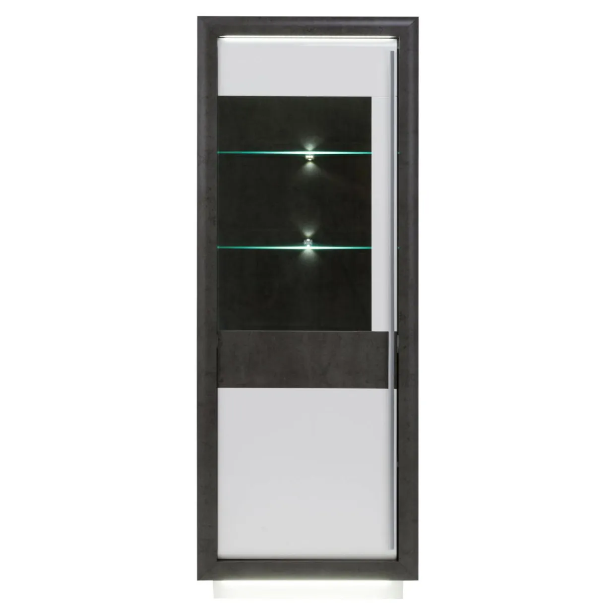 Witryna CANNE NEW 1DS CQNV712LB z oświetleniem