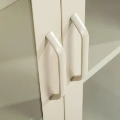 Witryna metalowa BOUIAN migdałowa