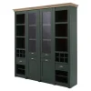 Witryna szeroka CAMBRIDGE zielona 2D2W2S