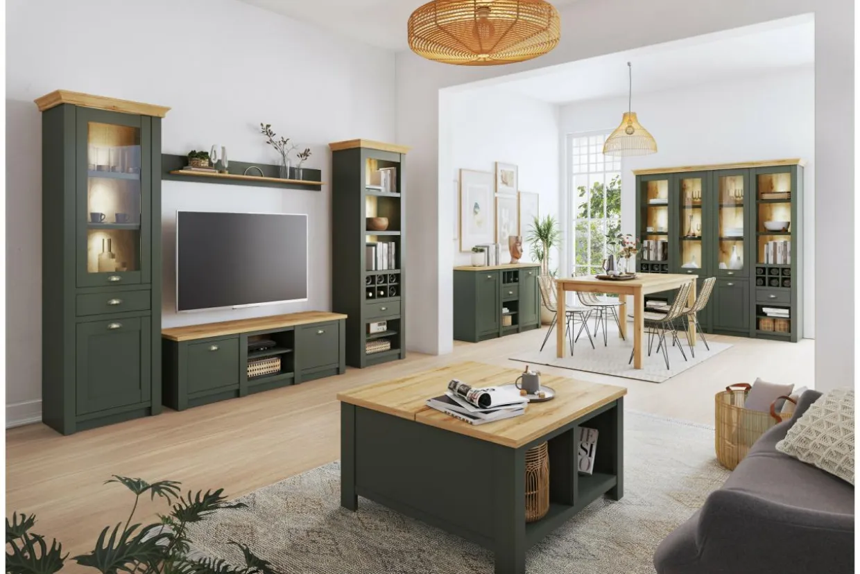 Witryna zielona CAMBRIDGE 1D1W1S