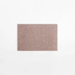 Wycieraczka do butów PRESS, taupe, 40x60 cm