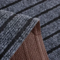 Wycieraczka do butów STRIPES, niebieska, 50x80 cm