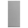 Wysoki front drzwi PIANO 45x98 szary mat
