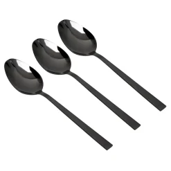 Łyżeczka do herbaty PIANO BLACK, kpl. 3 szt.